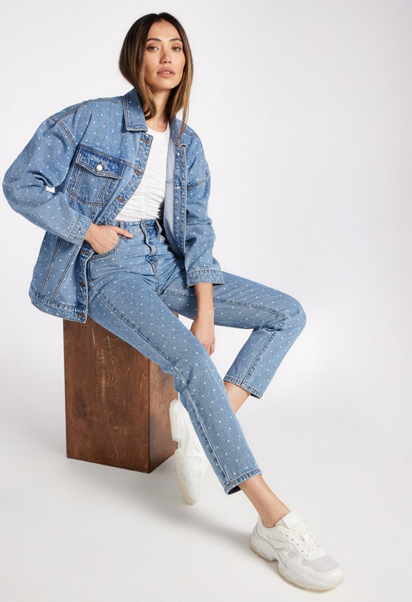 Larisa Tapered Jeans Imitate