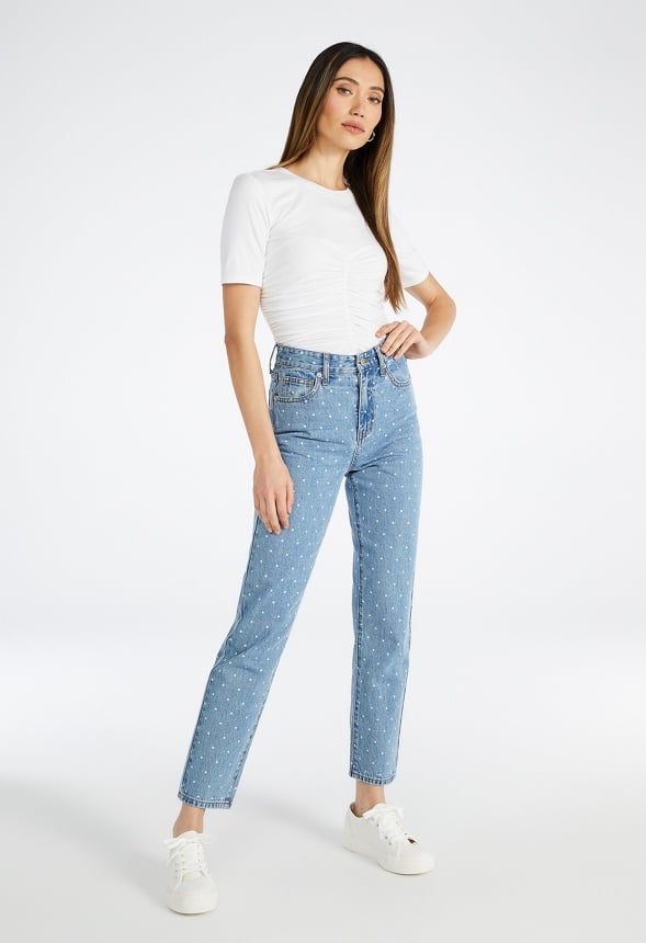 Larisa Tapered Jeans Imitate