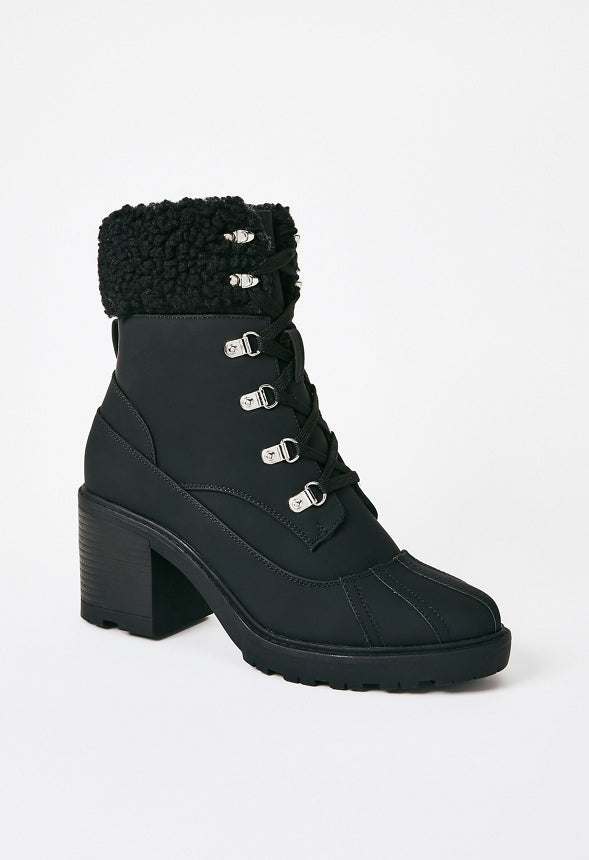 ELIE SHERPA COMBAT BOOT Black Caviar