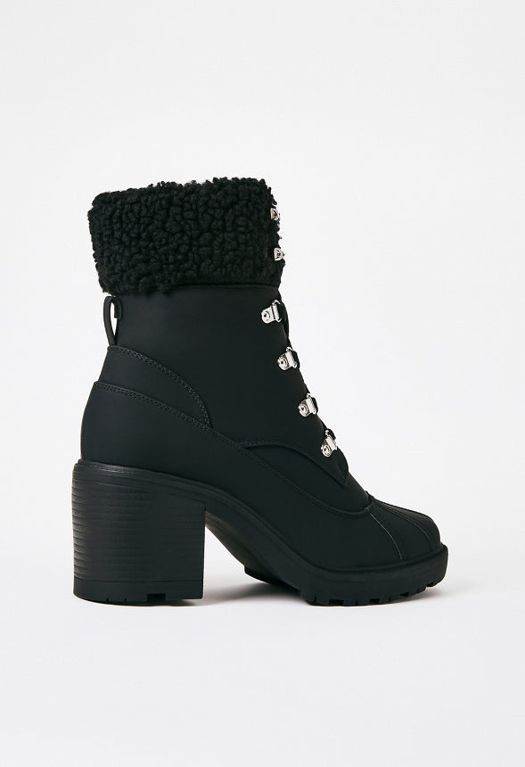 ELIE SHERPA COMBAT BOOT Black Caviar