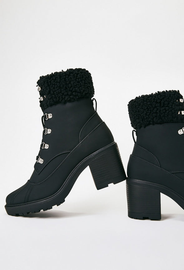 ELIE SHERPA COMBAT BOOT Black Caviar