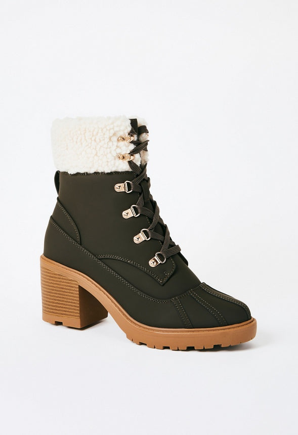 Elie Sherpa Combat Boot Army Green Fatigue