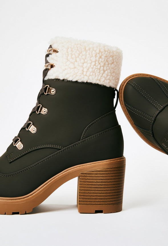 Elie Sherpa Combat Boot Army Green Fatigue