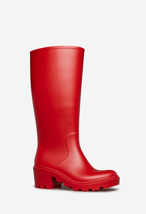 ROONIE TALL RAIN BOOT High Risk Red