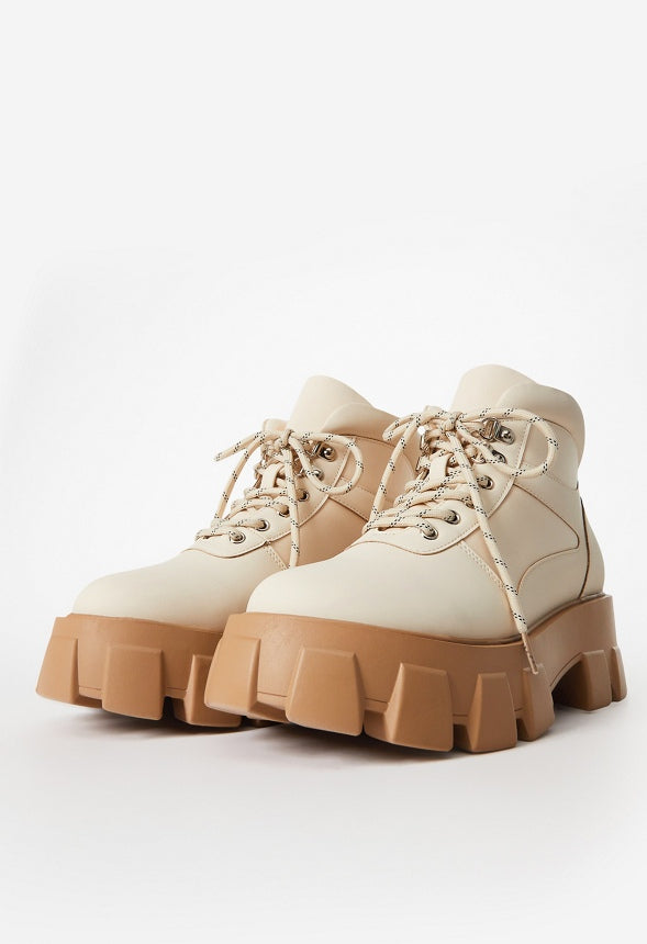Sylvie Lug Sole Bootie Birch