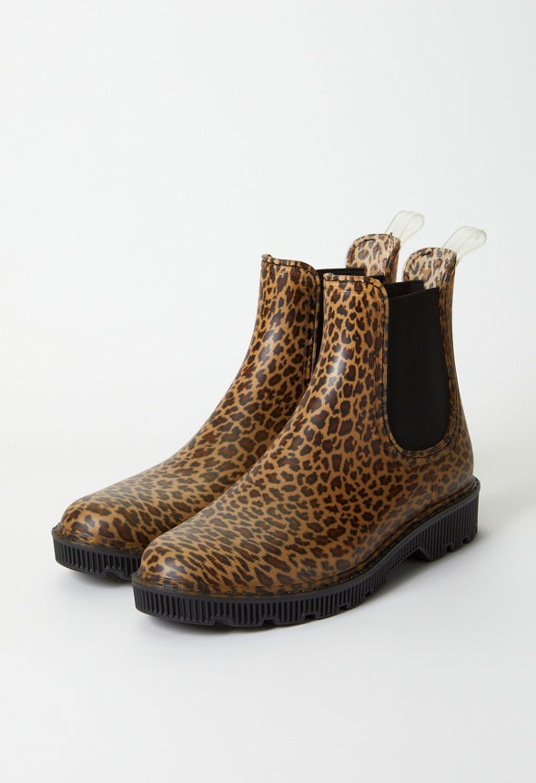 Dixie Rain Boot Leopard