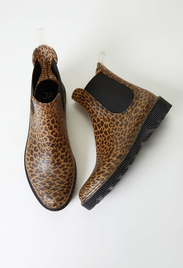 Dixie Rain Boot Leopard