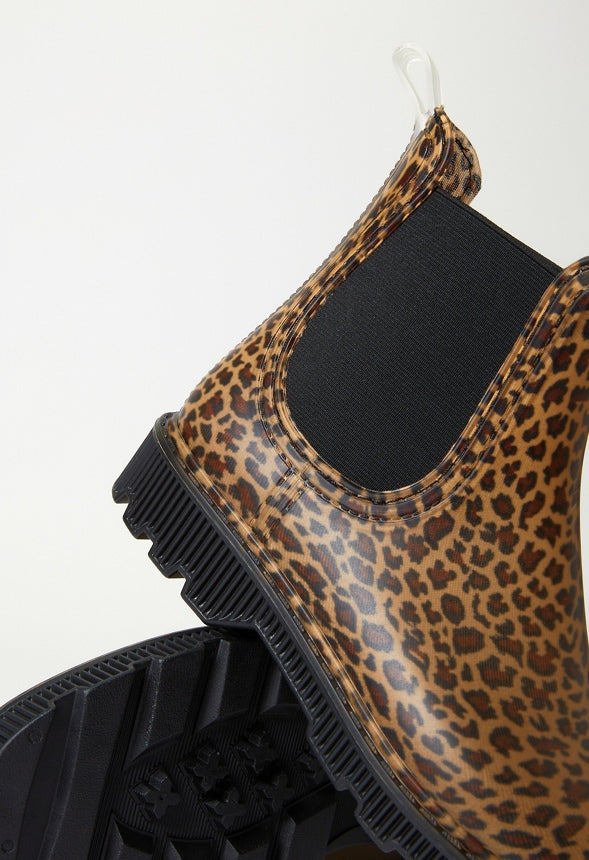 Dixie Rain Boot Leopard