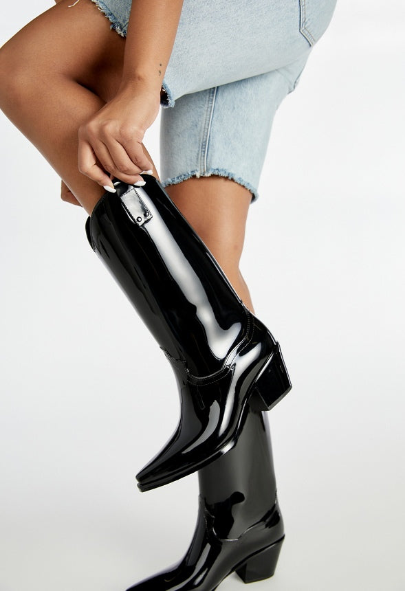 Ryder Rain Boot Black Caviar