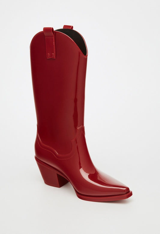 Ryder Rain Boot Biking Red