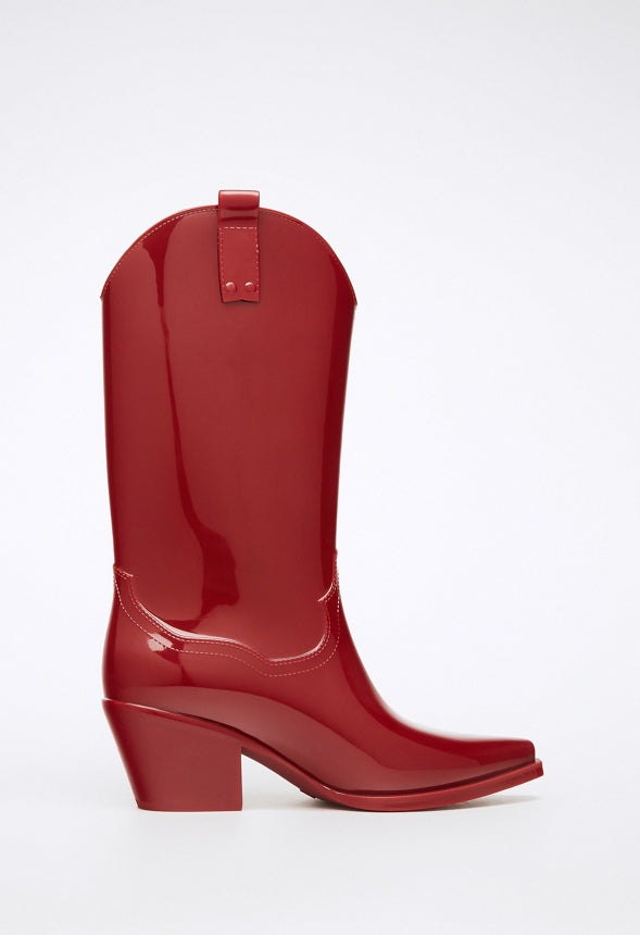 Ryder Rain Boot Biking Red