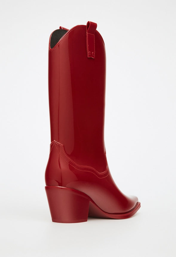 Ryder Rain Boot Biking Red