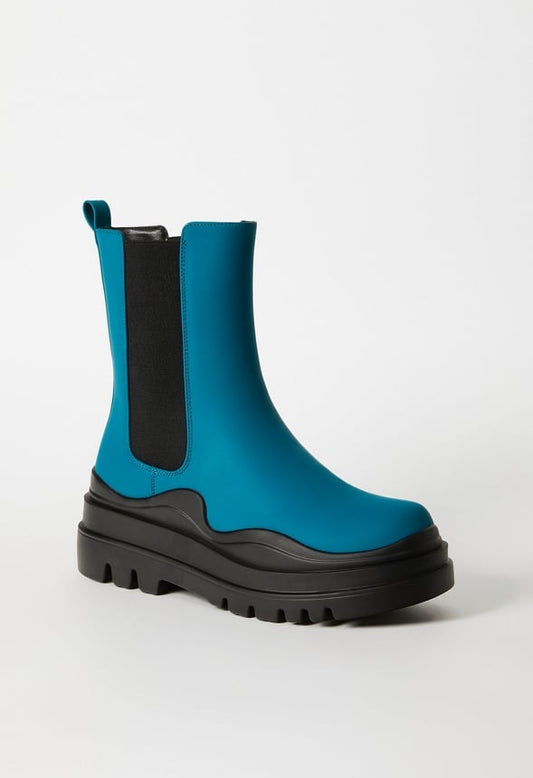 Polly Rain Boot Reflecting Pond/Black