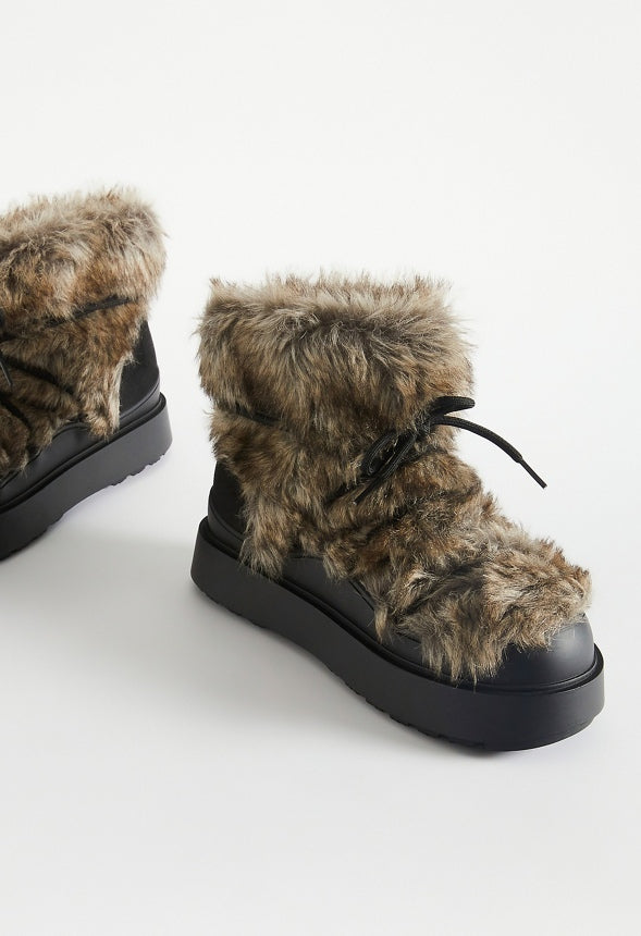Helena Cold Weather Bootie Black Caviar