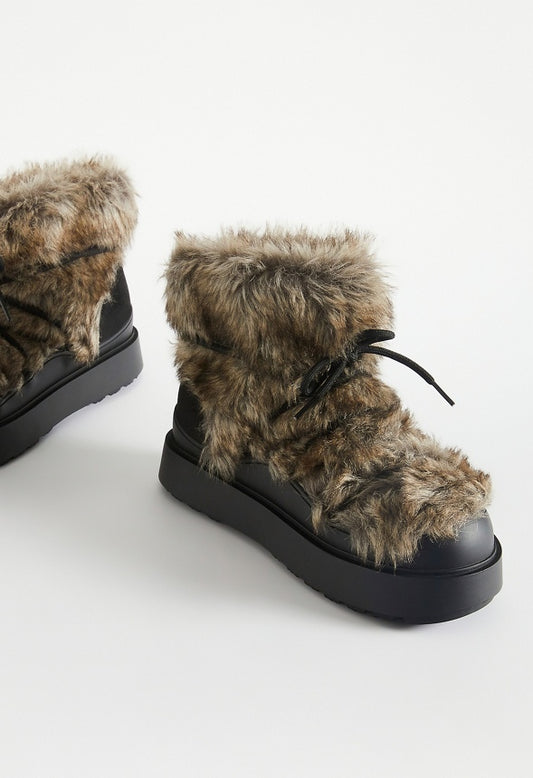 Helena Cold Weather Bootie Black Caviar