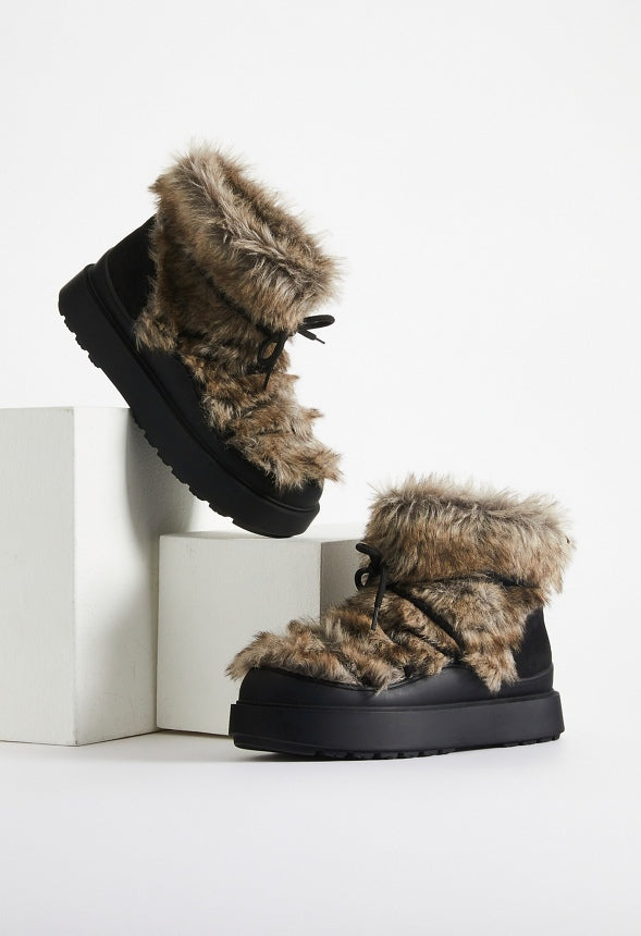 Helena Cold Weather Bootie Black Caviar