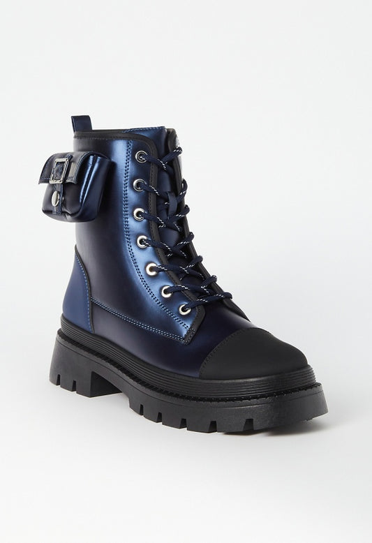 Troy Cold Weather Bootie Dark Sapphire/Black