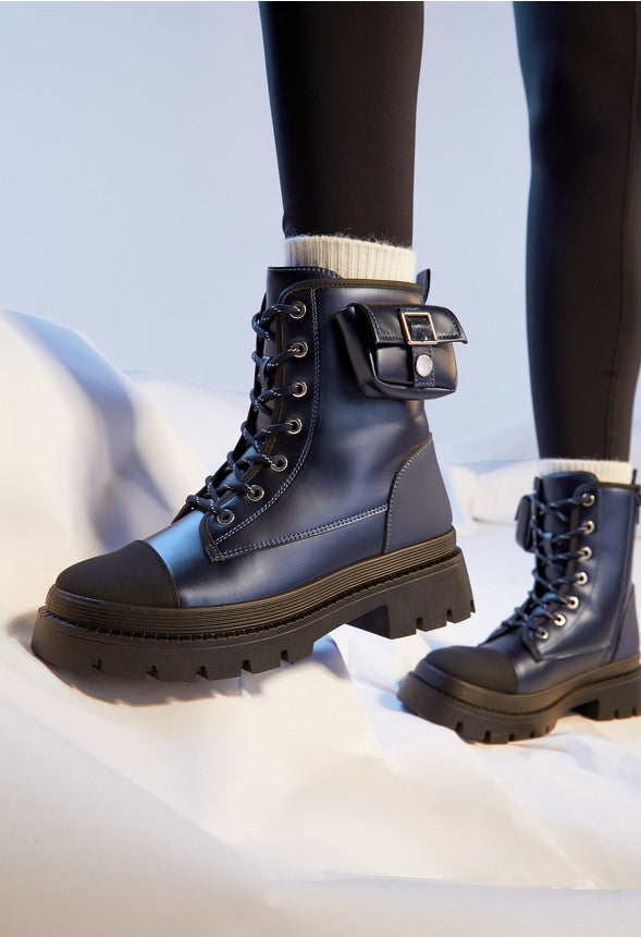 Troy Cold Weather Bootie Dark Sapphire/Black