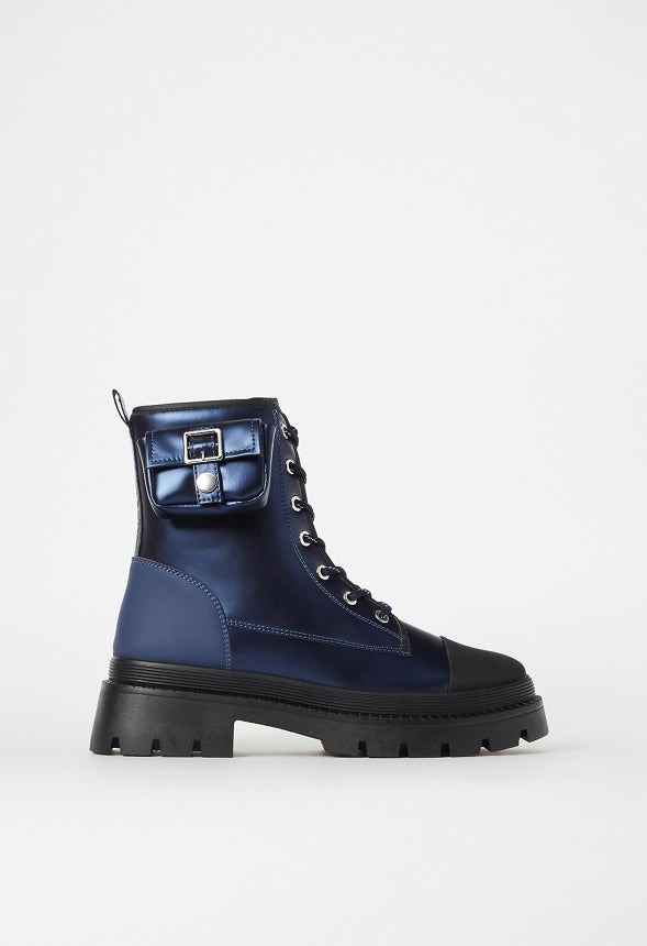 Troy Cold Weather Bootie Dark Sapphire/Black