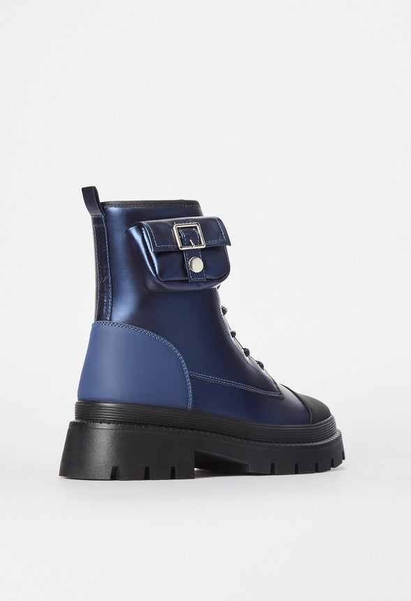 Troy Cold Weather Bootie Dark Sapphire/Black