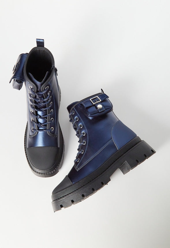 Troy Cold Weather Bootie Dark Sapphire/Black