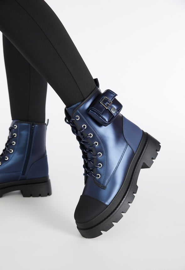 Troy Cold Weather Bootie Dark Sapphire/Black