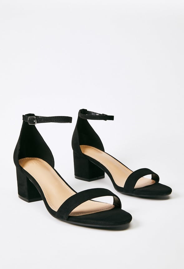 Noura Heeled Sandal Black