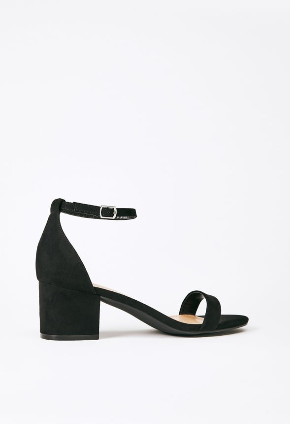 Noura Heeled Sandal Black