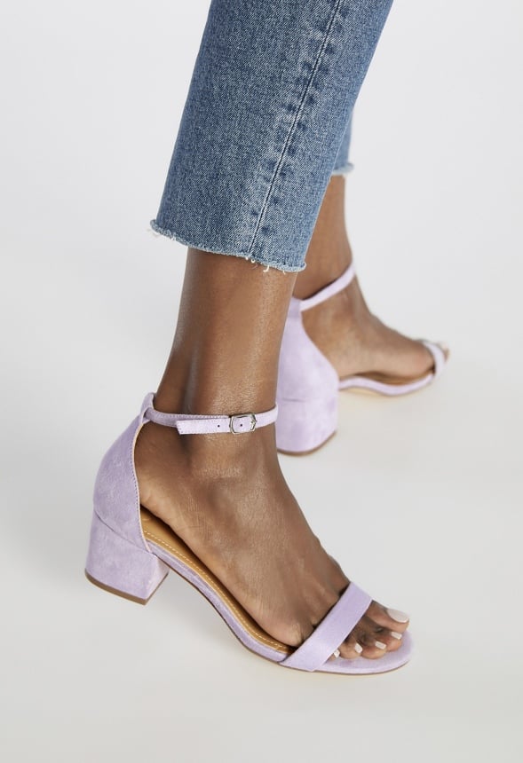 Noura Heeled Sandal Orchid Petal