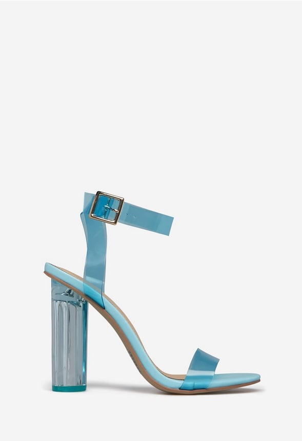 HANNA TRANSPARENT HEELED SANDAL Petite Four