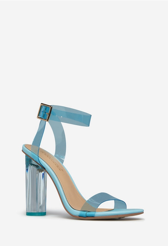 HANNA TRANSPARENT HEELED SANDAL Petite Four