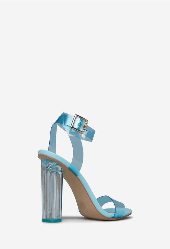 HANNA TRANSPARENT HEELED SANDAL Petite Four