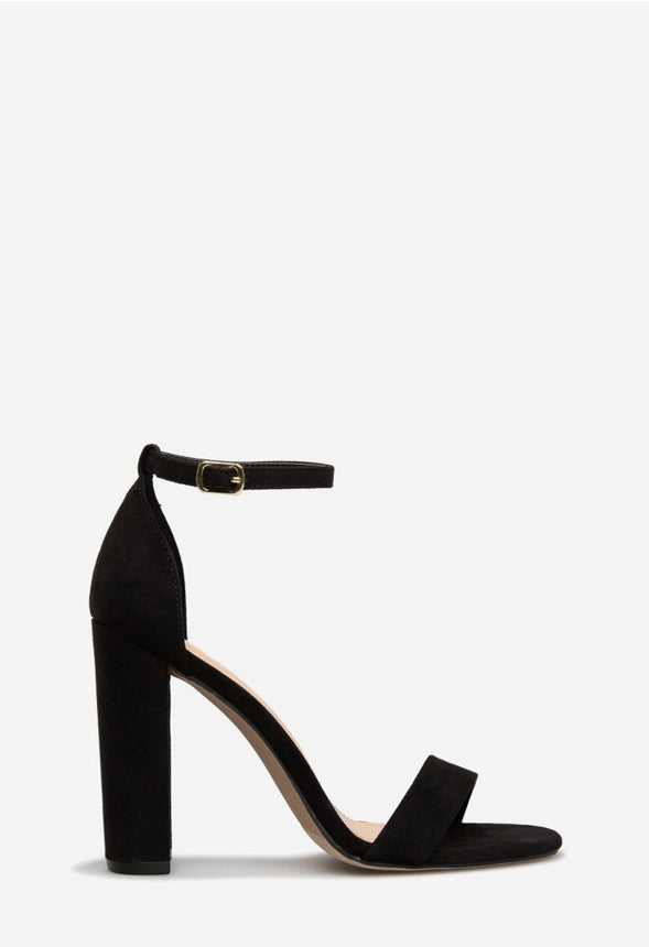 LYVIA CLASSIC HEELED SANDAL Black