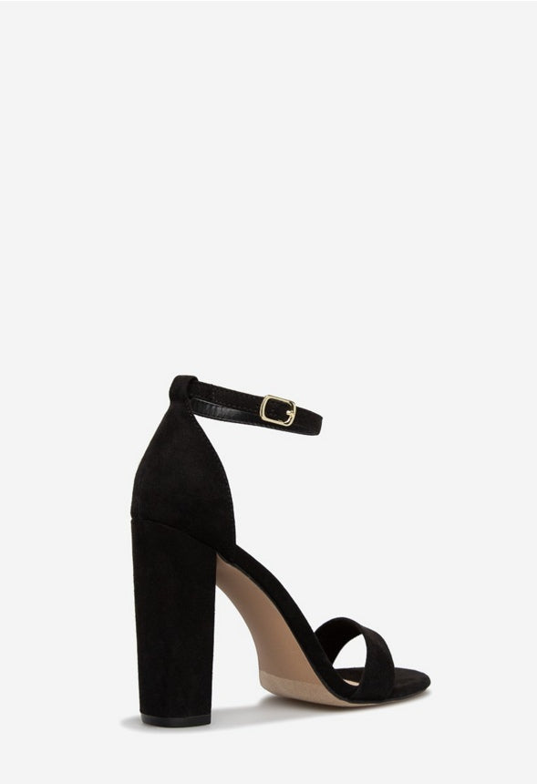 LYVIA CLASSIC HEELED SANDAL Black