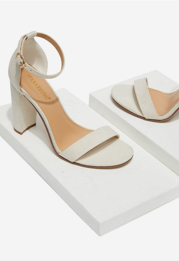 LYVIA CLASSIC HEELED SANDAL Birch
