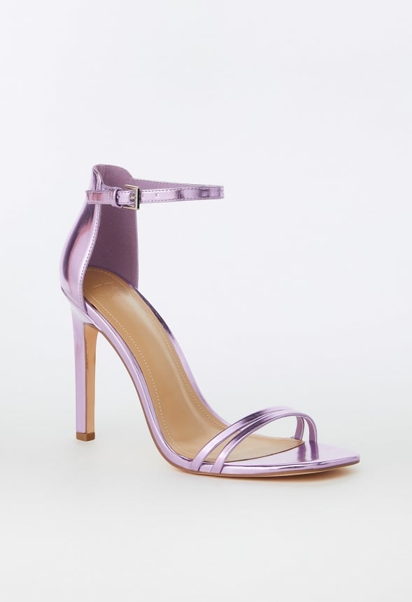 No Time To Waste Stiletto Heeled Sandal Orchid Petal