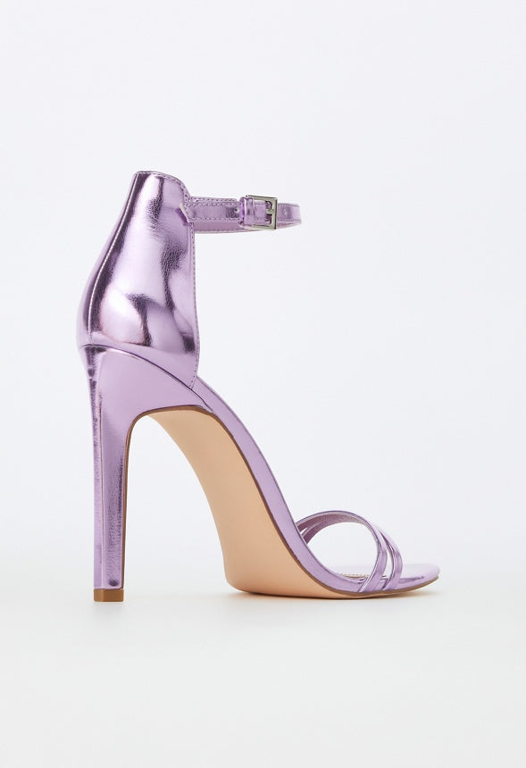 No Time To Waste Stiletto Heeled Sandal Orchid Petal