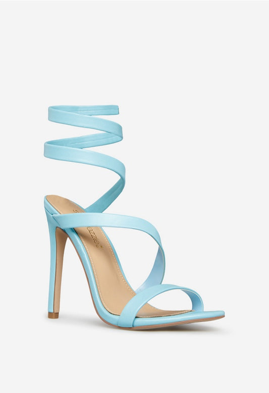 RONJA STRAPPY HEELED SANDAL Petite Four