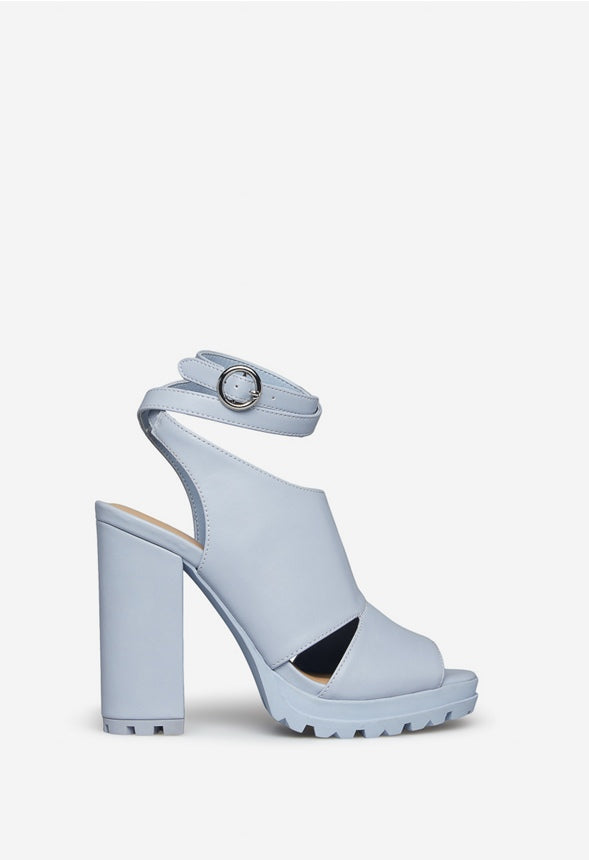 SEMELE BLOCK HEEL SANDAL Zen Blue
