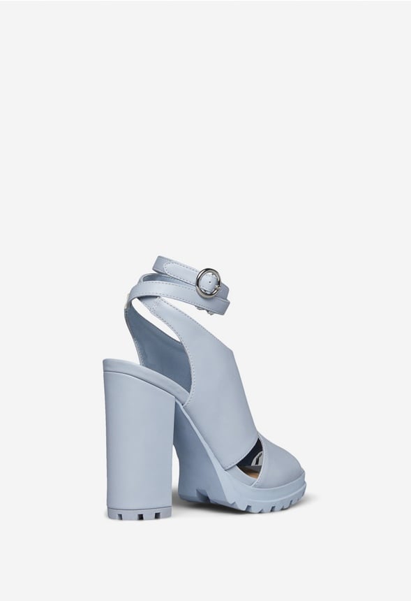 SEMELE BLOCK HEEL SANDAL Zen Blue