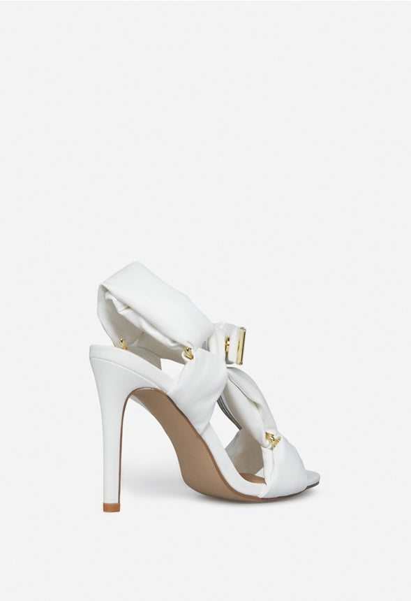 GAMORA STRAPPY SANDAL Bright White