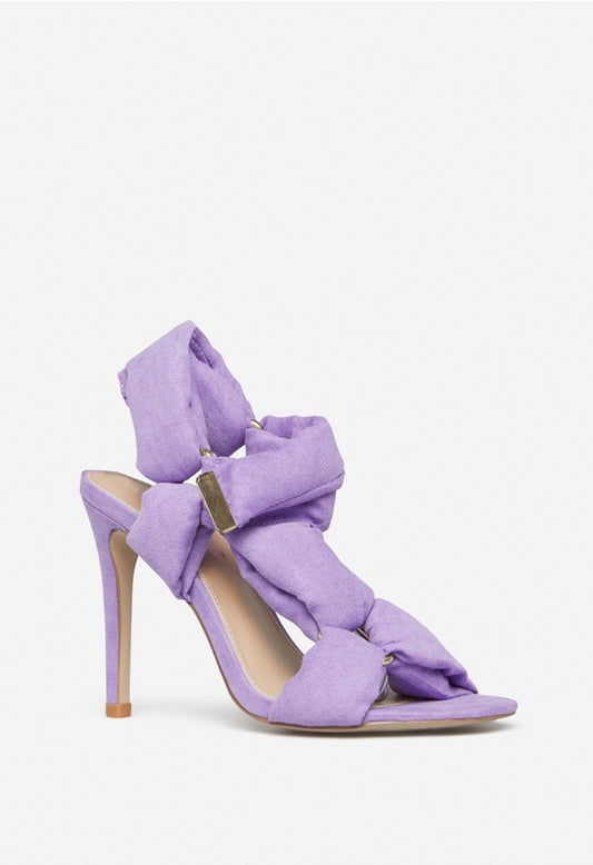 GAMORA STRAPPY SANDAL Sheer Lilac