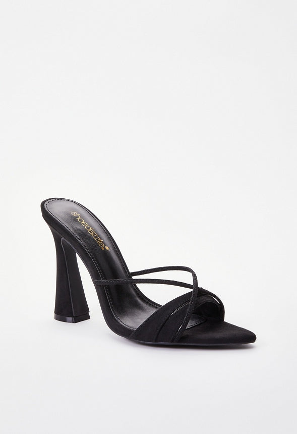 Amelie Heeled Sandal Black