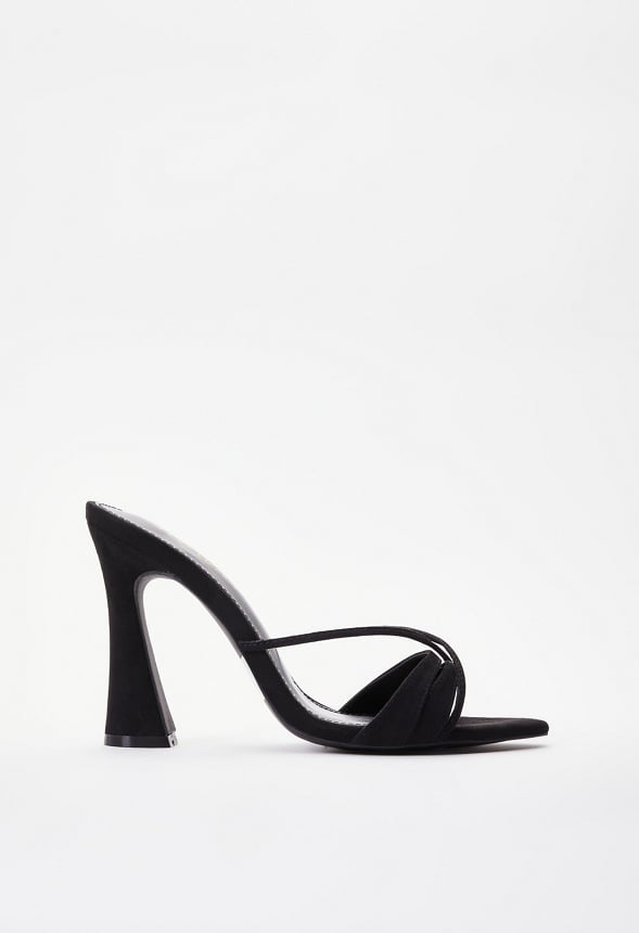 Amelie Heeled Sandal Black