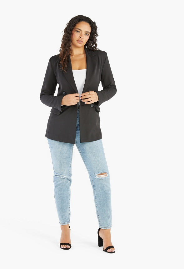City Blazer Black Caviar