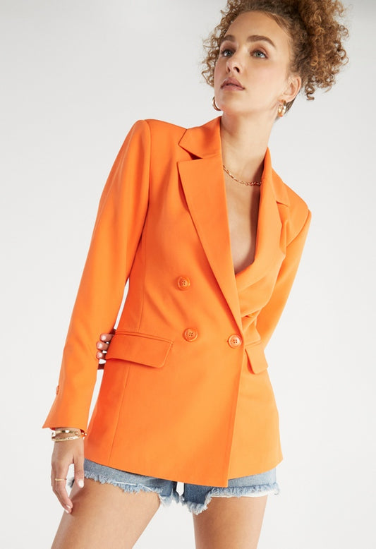 City Blazer Mandarin Orange