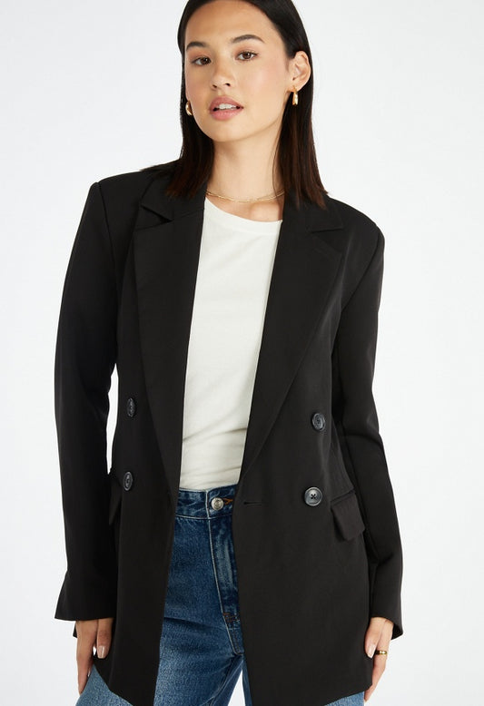 City Blazer Black Caviar