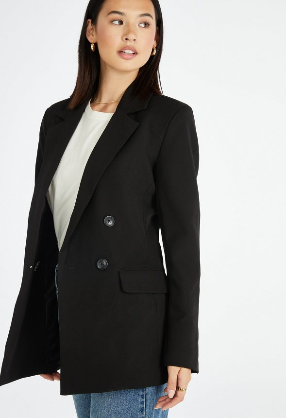 City Blazer Black Caviar