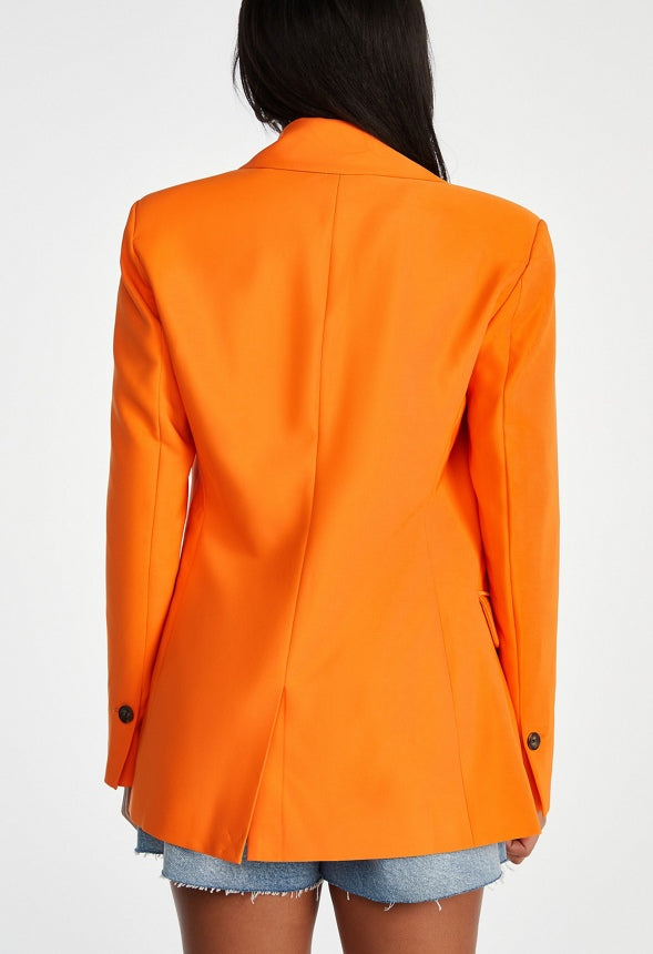 City Blazer Persimmon Orange