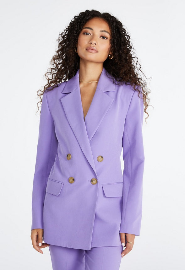 City Blazer Dahlia Purple